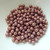 4mm Druk Rounds (100 beads) Chalk Vega Luster Czech Glass
