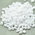 10 grams - Superduo Chalk White - Czech Glass by Matubo