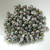 4mm Druk Rounds (100 beads) Crystal Vitrail Czech Glass Beads