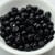 20 Beads - Cabochon 6mm 2-Hole Jet Black, Czech Glass