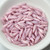 3x11mm Dagger Chalk Lilac Luster, 25 Beads, Czech Glass