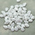 5x7mm Pip Alabaster Shimmer Czech Glass, 25 Beads