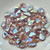 5x7mm Pip Amethyst AB Czech Glass, 25 Beads