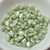 5x7mm Pip Alabaster Mint Green Luster Czech Glass, 25 Beads
