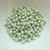 4mm Druk Rounds (100 beads) Chalk Mint Luster Czech Glass