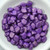Ginko 7.5mm x 7.5mm 2-hole Chatoyant Shimmer Grape, 35 Beads
