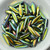 5x16mm Dagger Crystal Full Vitrail, 25 Beads Czech Glass