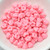 4x6mm Bell Flower Powdery Pink Coral, 30 Beads Czech Glass