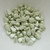 5x8mm Amos® par Puca® (30 beads) Two Hole Drop Shape Opaque Light Green Ceramic Look Glass