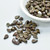 5x8mm Amos® par Puca® Two Hole Drop Shape (30 Beads) Opaque Choco New Picasso - Czech Glass
