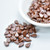 5x8mm Amos® par Puca® Two Hole Drop Shape (30 Beads) Opaque Choco Luster - Czech Glass