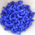 25 Beads - Arcos® par Puca® Paris - Opaque Sapphire - Czech Glass