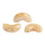 25 Beads - Arcos® par Puca® Paris Opaque Beige Luster - Czech Glass