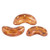 25 Beads - Arcos® par Puca® Paris Crystal Copper Spotted - Czech Glass