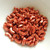 25 Beads - Arcos® par Puca® Paris Opaque Light Coral Bronze - Czech Glass