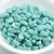 5x8mm Amos® par Puca® Two Hole Drop Shape (30 Beads) Opaque Green Turquoise Luster - Czech Glass