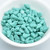 5x8mm Amos® par Puca® Two Hole Drop Shape (30 Beads) Opaque Green Turquoise - Czech Glass