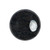 Cabochon Par Puca® 18mm - Jet Hematite - (1 Piece) Czech Glass Cab