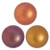 Cabochon Par Puca® 18mm - Yellow Gold Metallic Iris - (1 Piece) Czech Glass Cab
