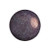 Cabochon Par Puca® 18mm - Opaque Mix Amethyst Gold Ceramic Look - (1 Piece) Czech Glass Cab