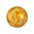 Cabochon Par Puca® 18mm - Crystal Gold Spotted - (1 Piece) Czech Glass Cab