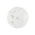 Cabochon Par Puca® 25mm -Crystal Matte Splash Silver - (1 Piece) Czech Glass Cab