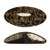 2 Pieces - Athos® Par Puca® Paris® 20x10mm - Jet Bronze - Czech Glass Cab