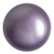Cabochon Par Puca® 25mm - Violet Pearl - (1 Piece) Czech Glass Cab