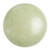 Cabochon Par Puca® 25mm - Opaque Green Ceramic Look - (1 Piece) Czech Glass Cab