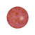Cabochon Par Puca® 25mm - Opaque Rose Spotted - (1 Piece) Czech Glass Cab