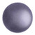 Cabochon Par Puca® 25mm - Metallic Matte Purple - (1 Piece) Czech Glass Cab