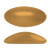 2 Pieces - Athos® Par Puca® Paris® 20x10mm - Bronze Gold Matte - Czech Glass Cab