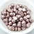 Cabochon 7mm 2-Hole ColorTrends Saturated Metallic Pale Dogwood (25 beads)