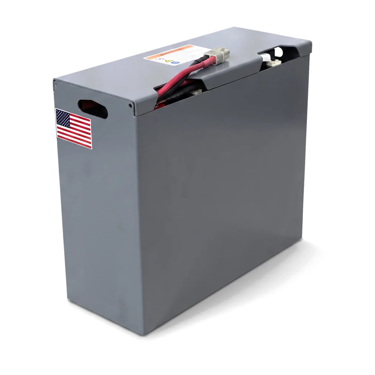 24V 12-125-17 refurbished forklift battery — hero view