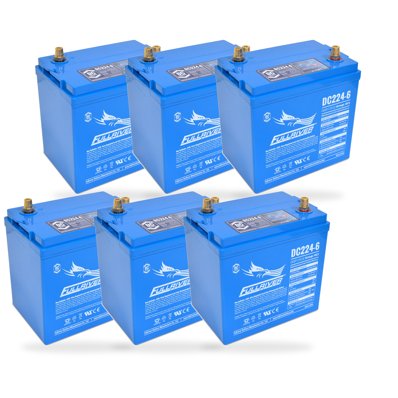 6100 — DC224-6 battery pack
