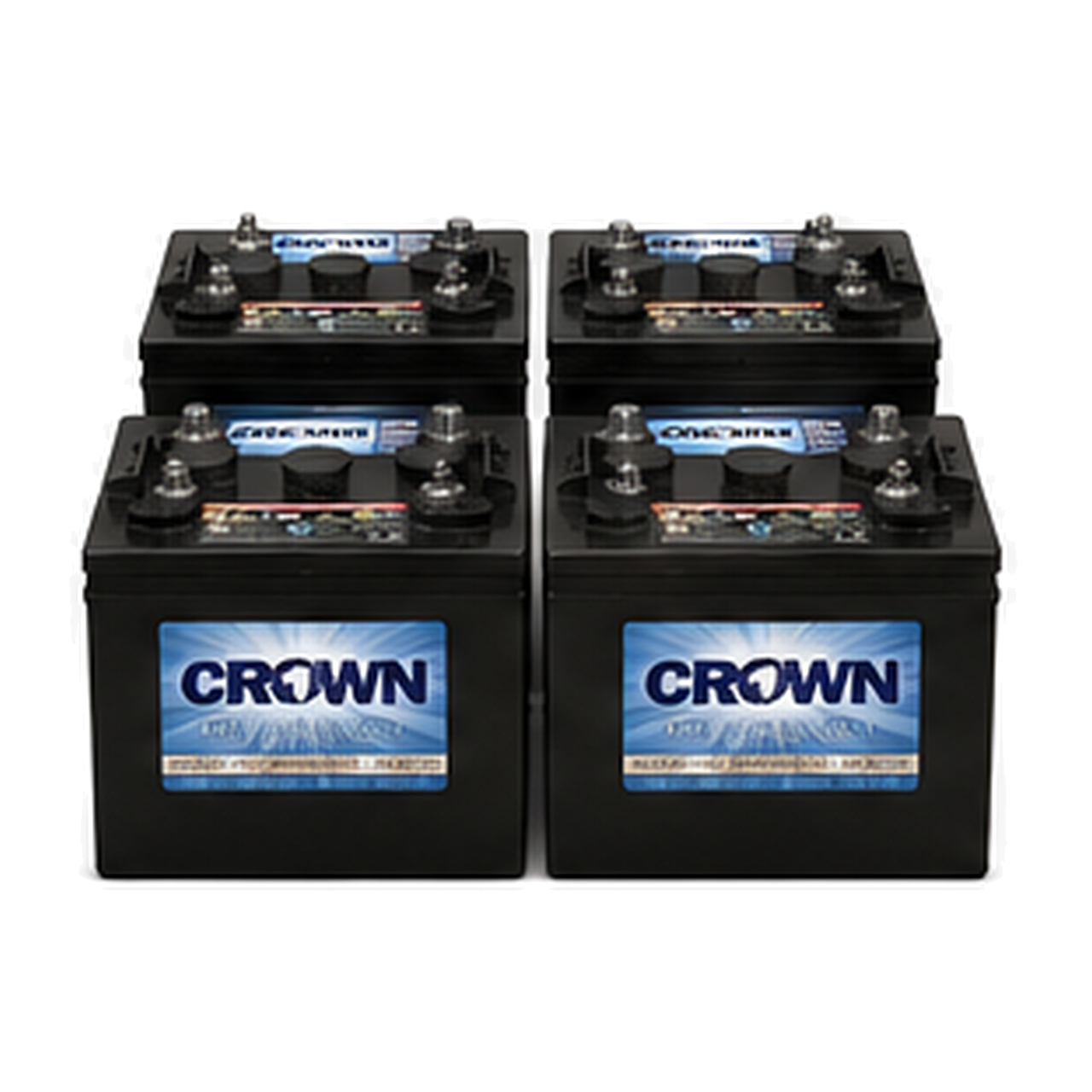 Hyster W45ZHD2 24V Complete Battery Pack – 6CRV220, 4 Batteries