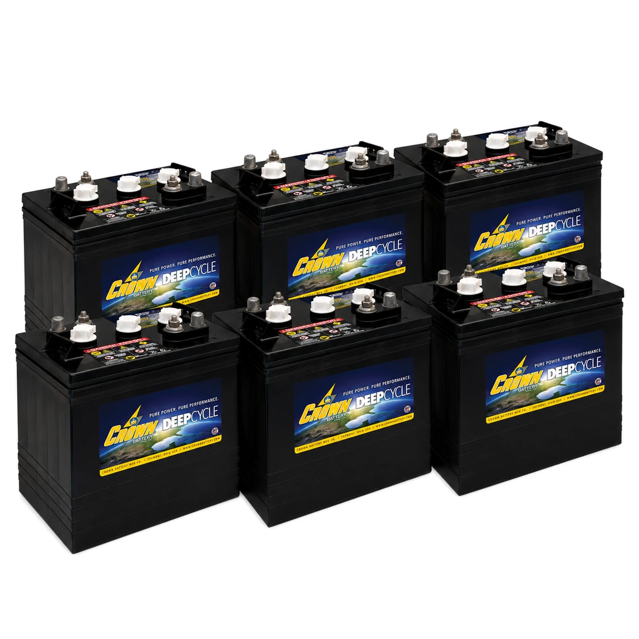 Crown CR-205 6-battery 36V complete battery pack