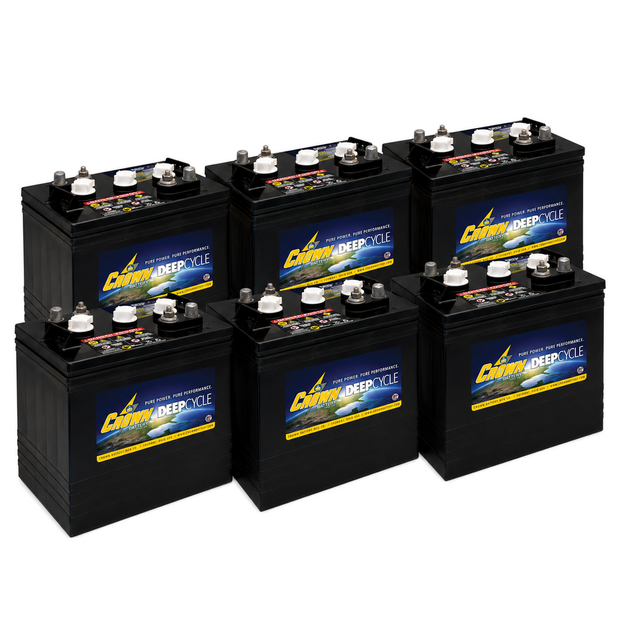 Crown CR-205 6-battery 36V complete battery pack