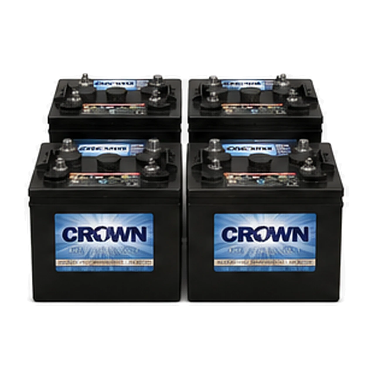Yale MSW025 F 24V Complete Battery Pack – 6CRV220, 4 Batteries