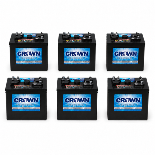 Crown 12CRVGC12 6-battery 72V complete battery pack