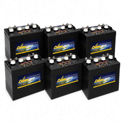 Crown CR-150 6-battery 48V complete battery pack