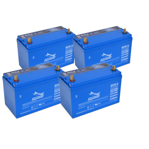 Fullriver DC115-12 4-battery 48V complete battery pack
