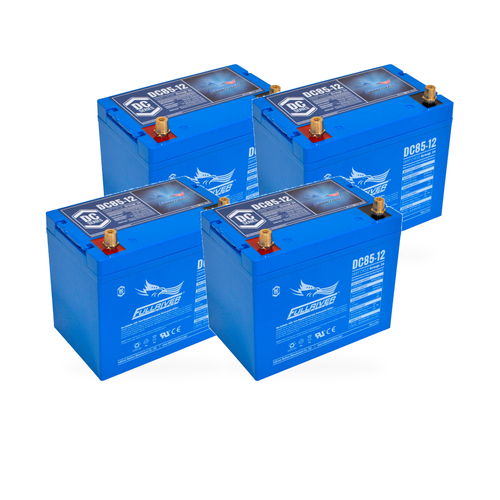 Fullriver DC85-12 4-battery 48V complete battery pack