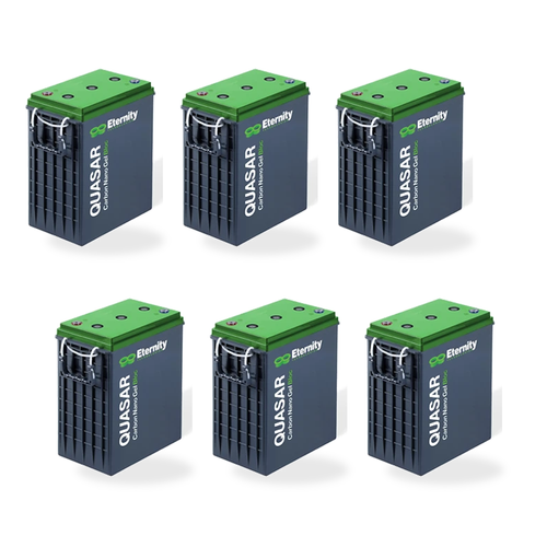 EQ-27 6-battery 72V complete battery pack