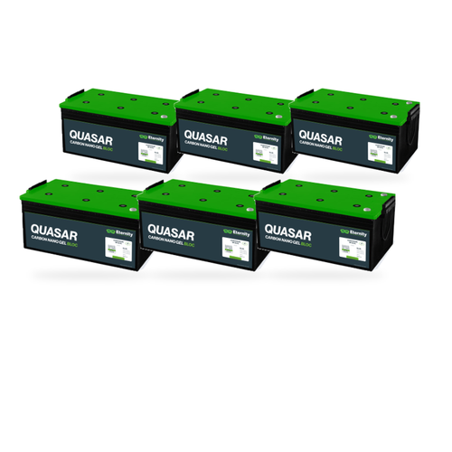 EQ-4D 6-battery 72V complete battery pack