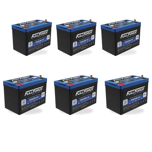 FFD105-12 6-battery 72V complete battery pack