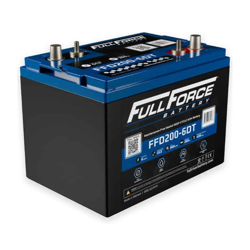 Fullriver FFD200-6DT 2-battery 12V complete battery pack