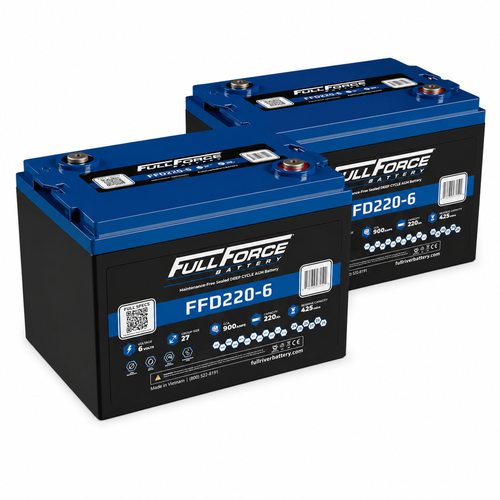 FFD220-6 2-battery 12V complete battery pack