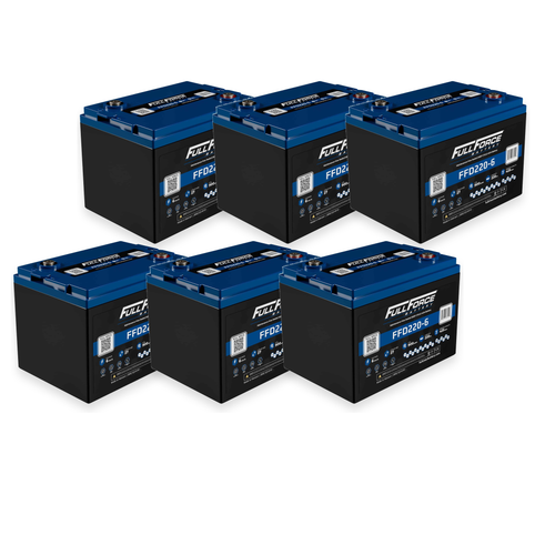 FFD220-6 6-battery 36V complete battery pack