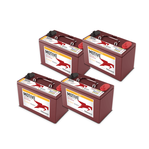 Trojan OVERDRIVE 31-AES 4-battery 48V complete battery pack